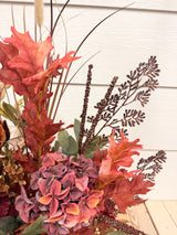 33" Fires of Fall Porch Pot