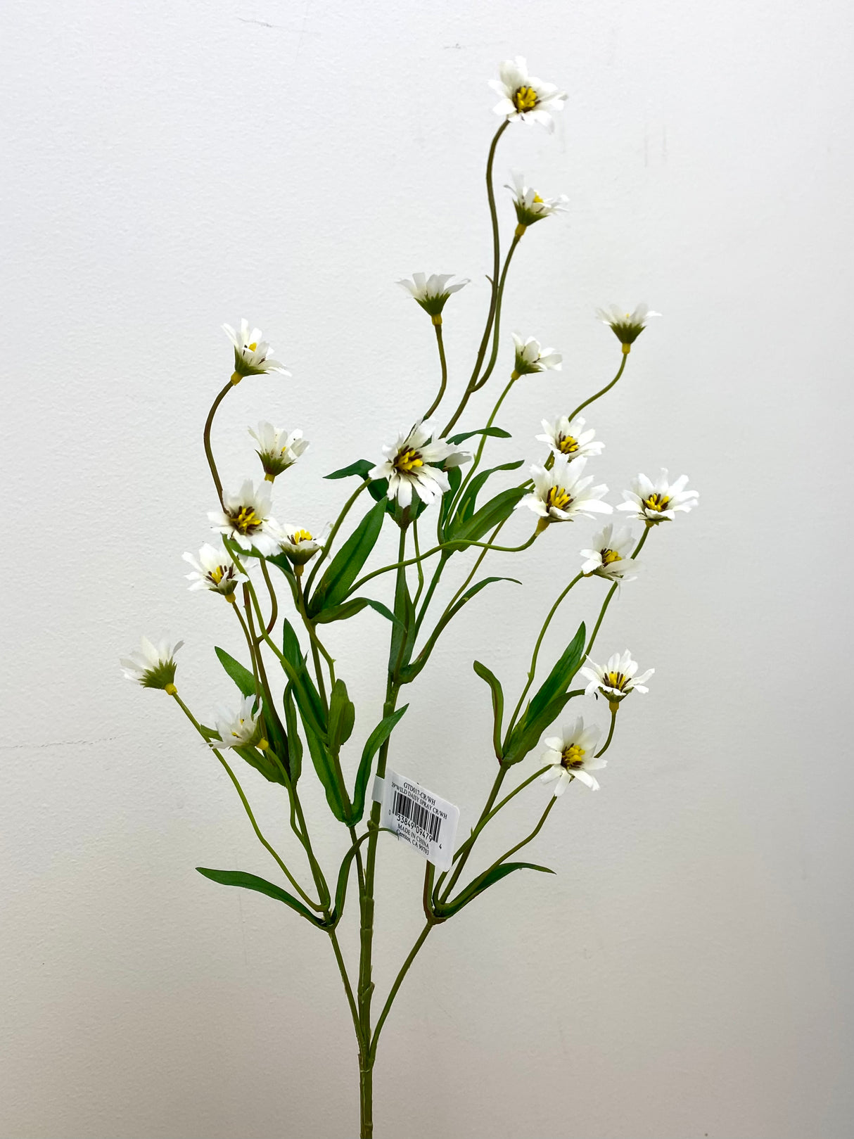 Cream White Wild Daisy Spray