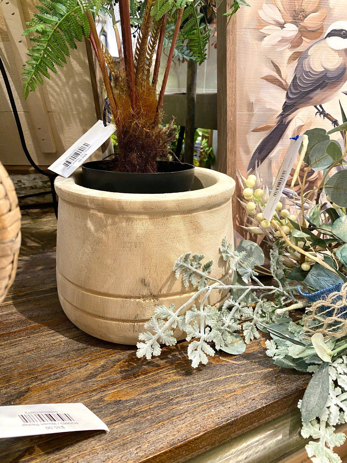 Seoul Paulownia Wood Planter - 2 Sizes