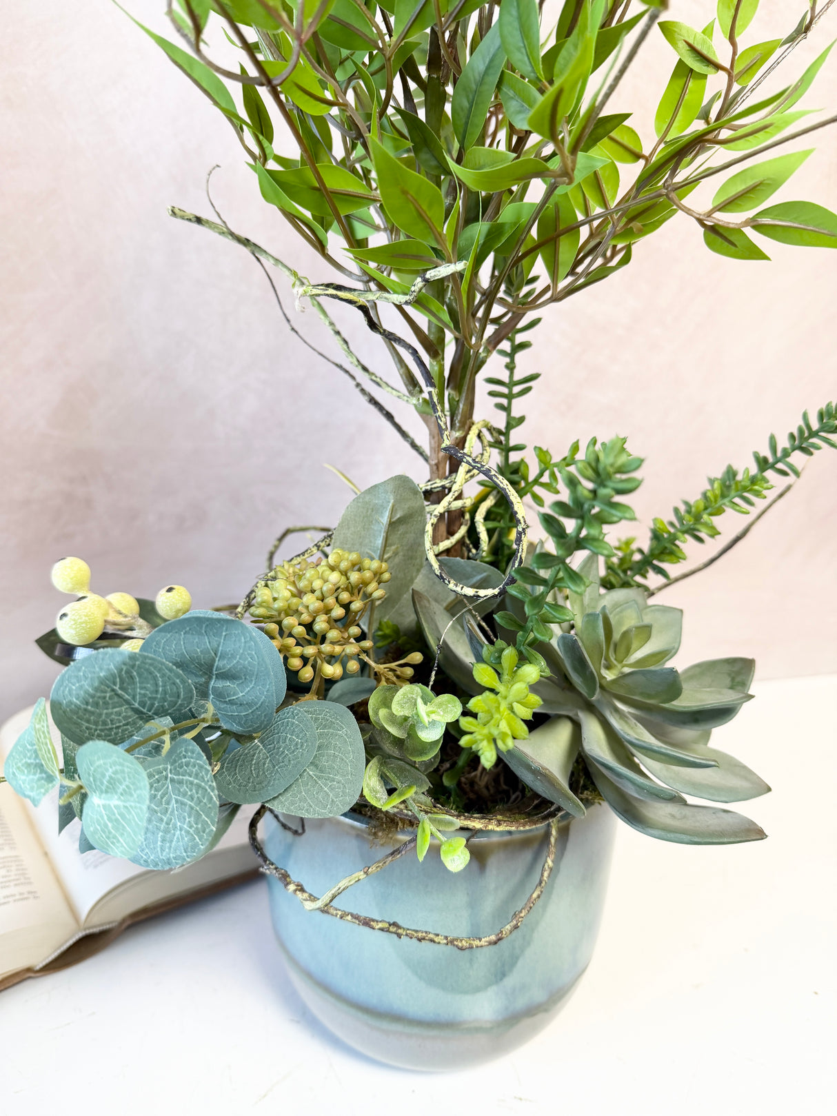 24" Delicate Dawn Centerpiece