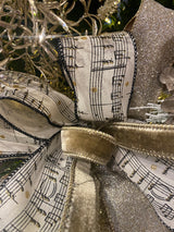 15" Champagne Melody Bow