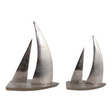 Moelyn Silver Sailboat - 2 Sizes