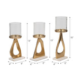 Provence Gold Candleholders -3 Sizes