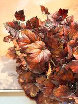 Brown Grape Leaf Spray