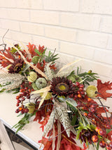 34" Autumn Homestead Swag