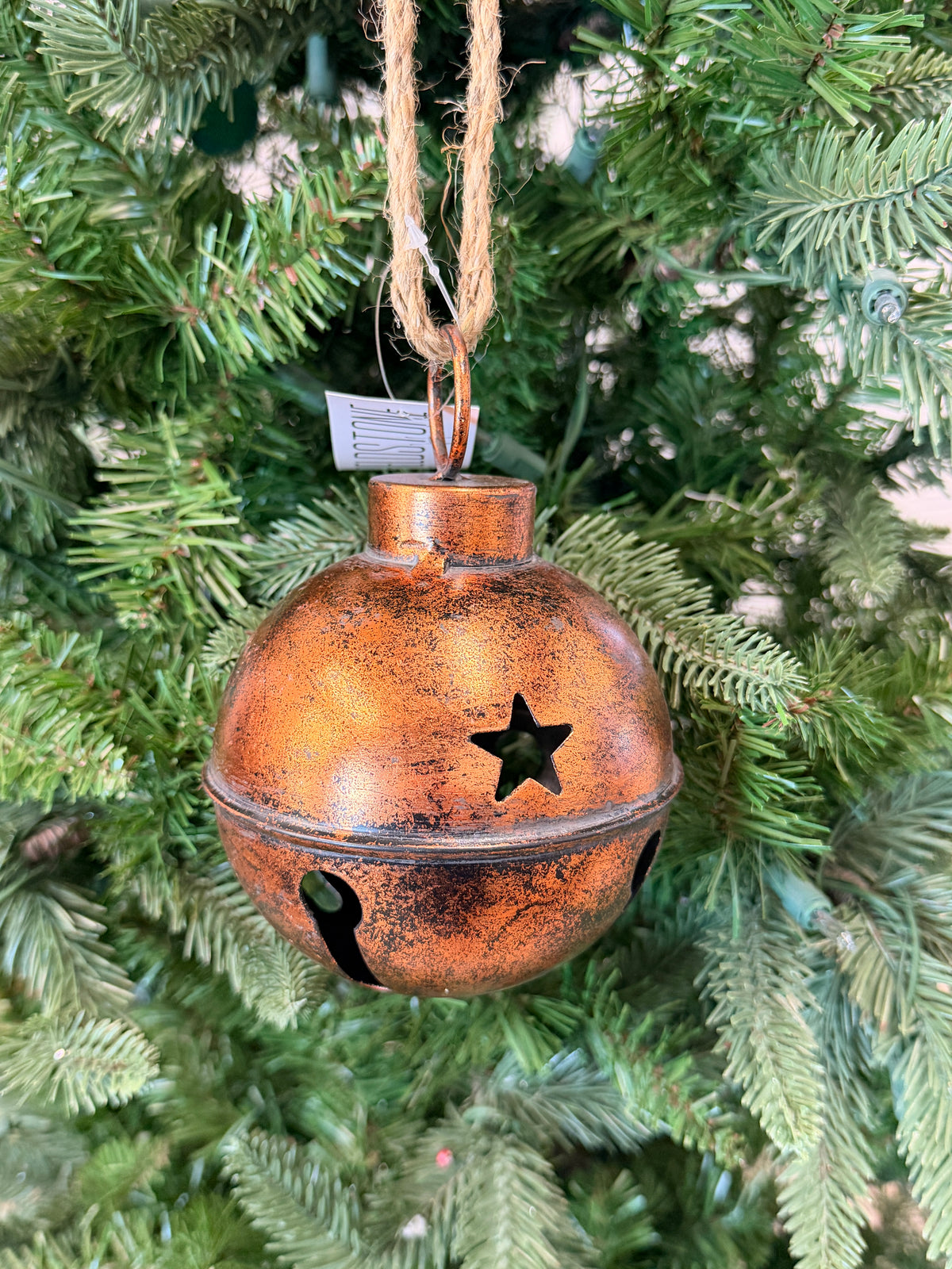 Small Copper Bell Ornament