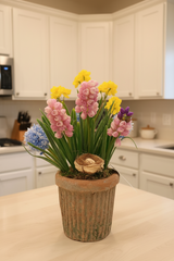 15" Spring In Bloom Centerpiece