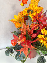24" Autumn Glory Step Sitter