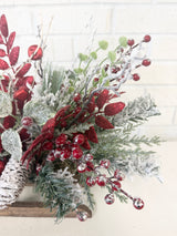 17" Sleigh Ride Centerpiece