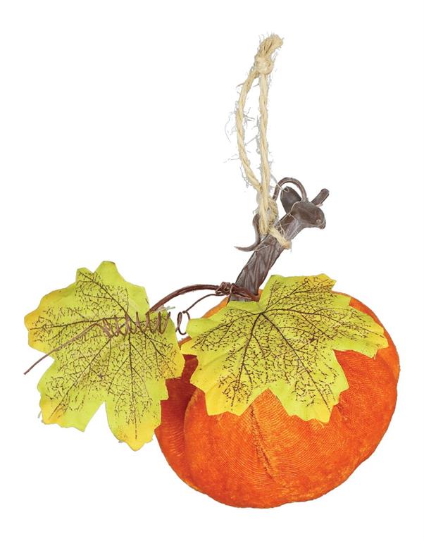 Orange Velvet Pumpkin
