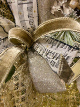 15" Champagne Melody Bow