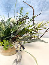 24" Blue Grove Centerpiece
