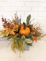 18" Hidden Pumpkin Centerpiece