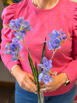 Real Touch Lavender Freesia Spray