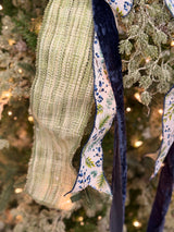 Frosted Evergreen Bow