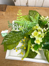 19" Evergreen Garden Swag