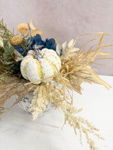 11" Blue Serene Centerpiece