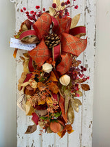 24" Autumn Reserve Vertical Swag