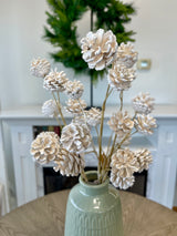 Winter Joy pinecone Spray