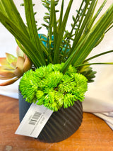 13" Teal tranquility Centerpiece