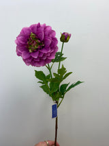 Purple Dahlia Spray