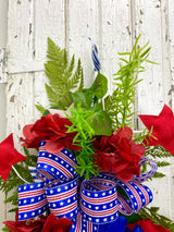 25" Old Glory Vertical Swag