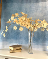 Draping Beige Maple Leaf Spray