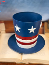 Patriotic Hat Planter - 2 Styles