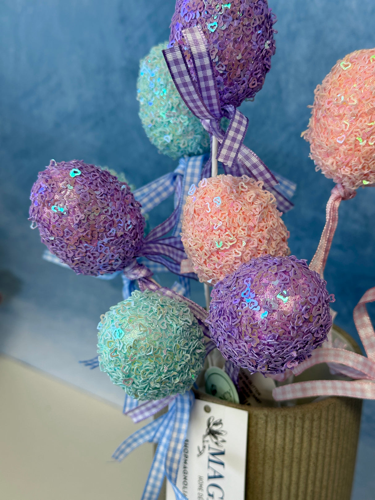 Glitter Egg Pick - 3 Colors