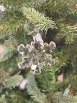 Acrylic Snowflake Ornament - 2 Styles