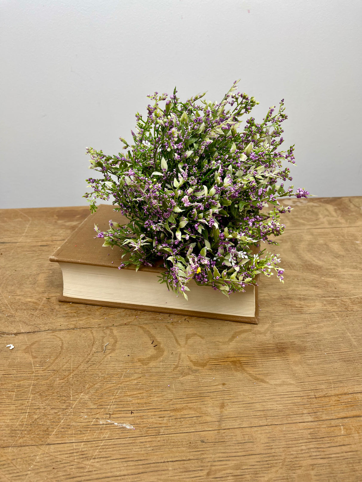 Purple Tip Mixed Fern Dome