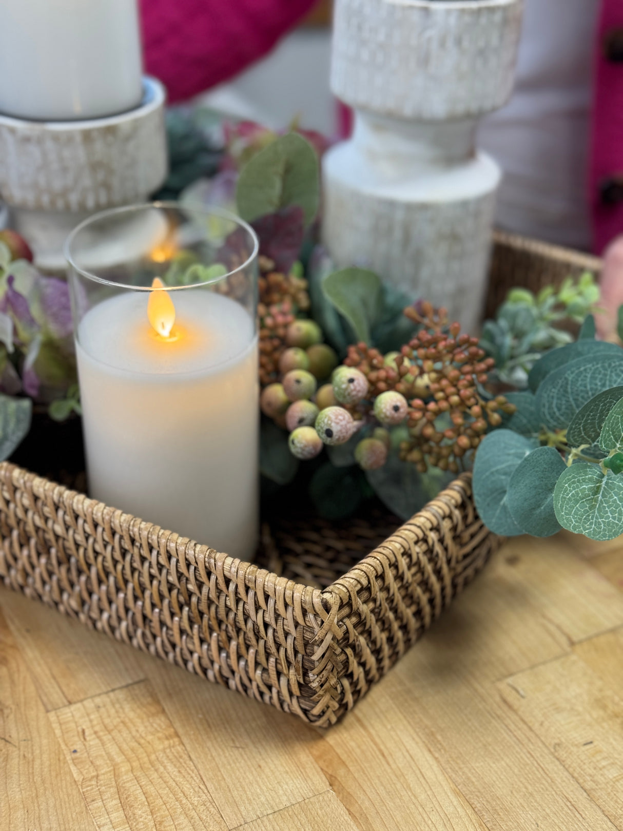 Kayla Woven Tray - 3 Sizes