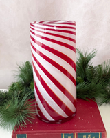 Holiday Treat Glass Vase