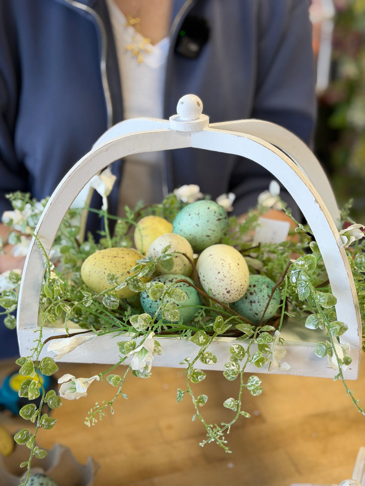 Violet Flower Candle Ring -2 Styles