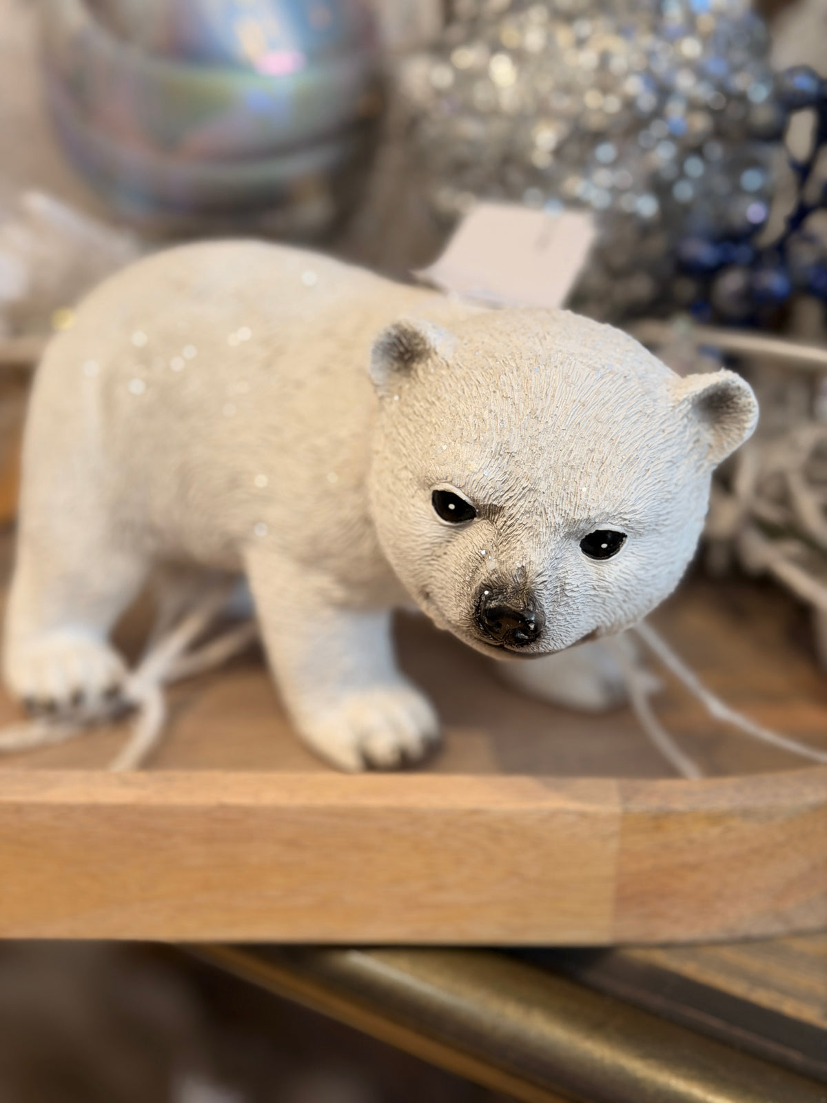 Resin Polar Bear Cub - 3 Sizes