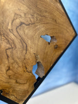 Teak Wood & Iron Wall Art