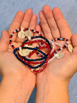 Glitzy Stretchy Americana Bracelets - 4 Styles