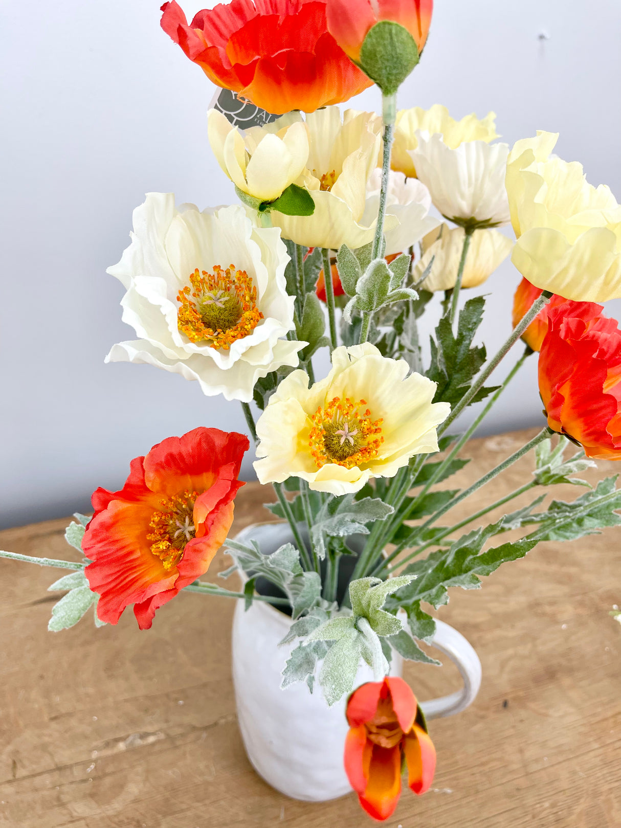 Orange Yellow Poppy Bush