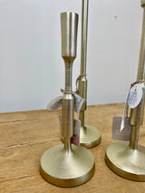 20" Champagne Taper Candleholder