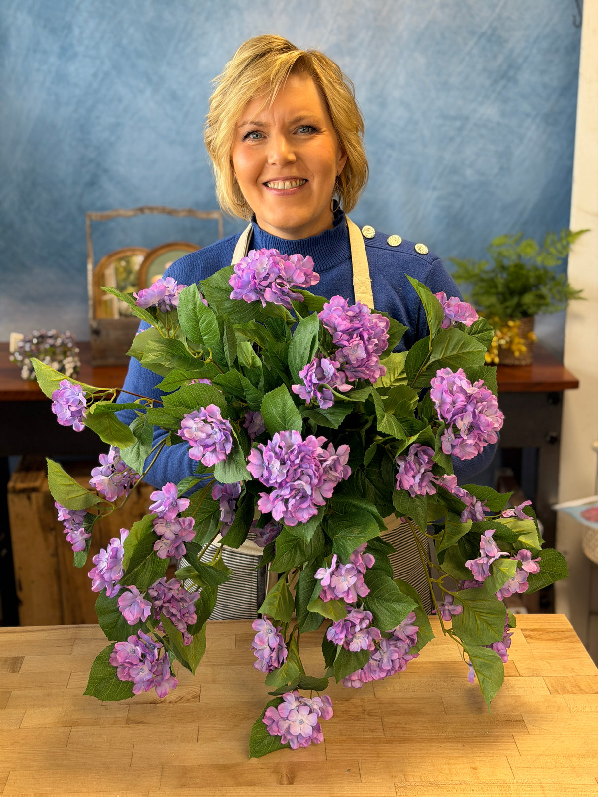 UV Protect Lavender Hydrangea Bush