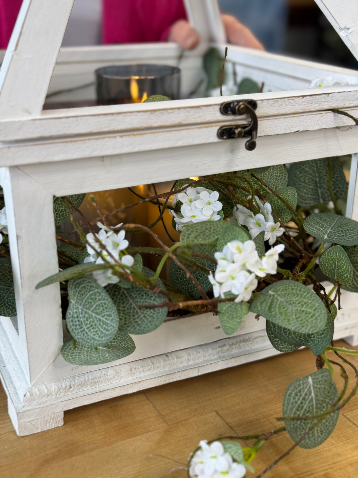 22" Celebrant Blossoms Wreath