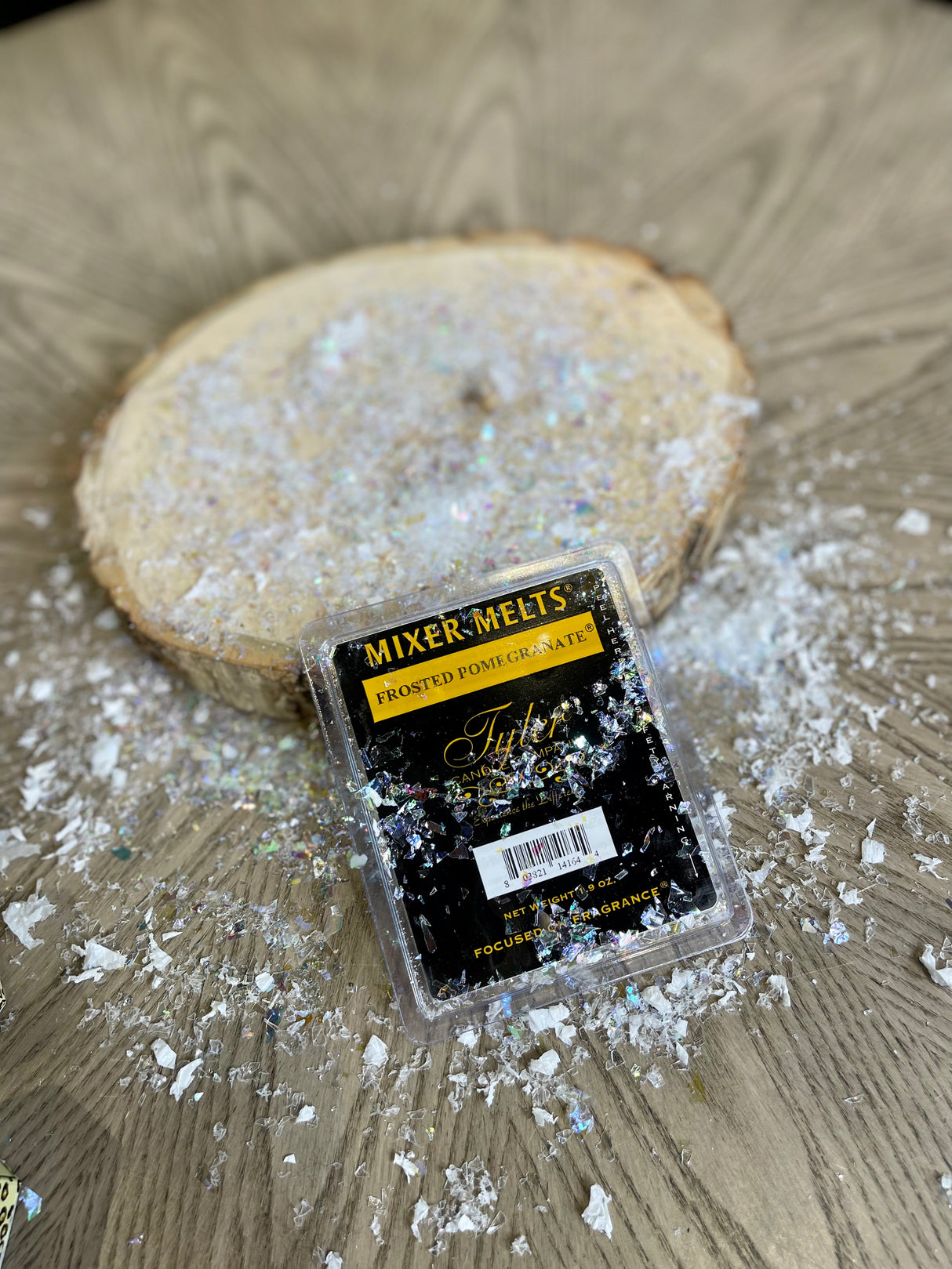 Frosted Pomegranate Candle - 4 Sizes