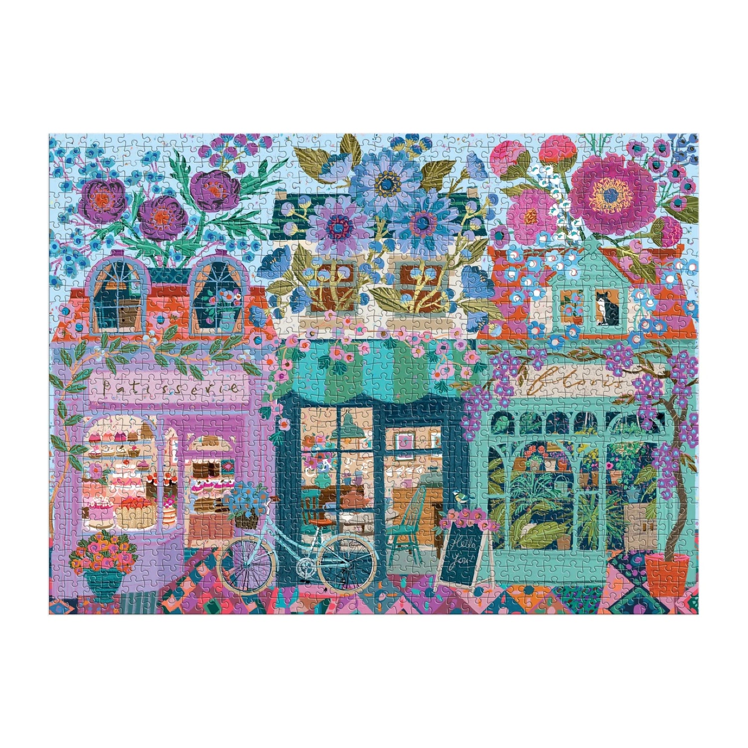 Victoria Ball Open for Blossoms 1000 Piece Puzzle