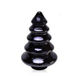 Almeria Black Glass Tree