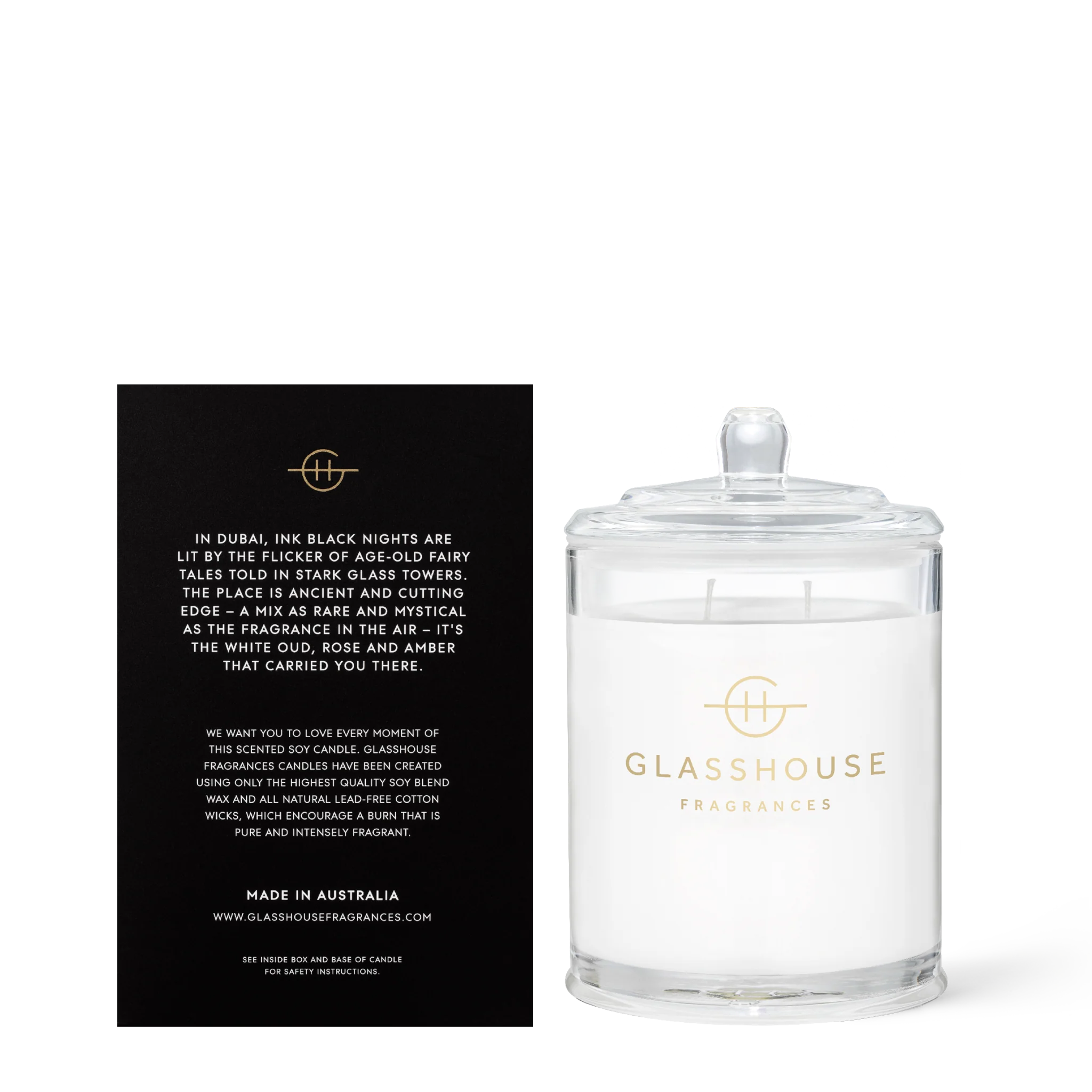 Glasshouse Fragrances Arabian Nights Candle - Thumbnail 3