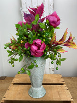 19" Pretty Peony Drop In