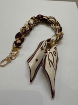 Brown Paris Short Phone Chain PP
