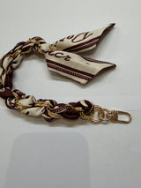 Brown Paris Short Phone Chain PP