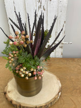12" Elements of Earth Centerpiece