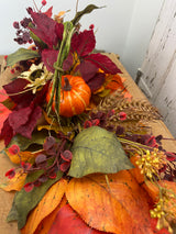 25" Fall Whispers Swag